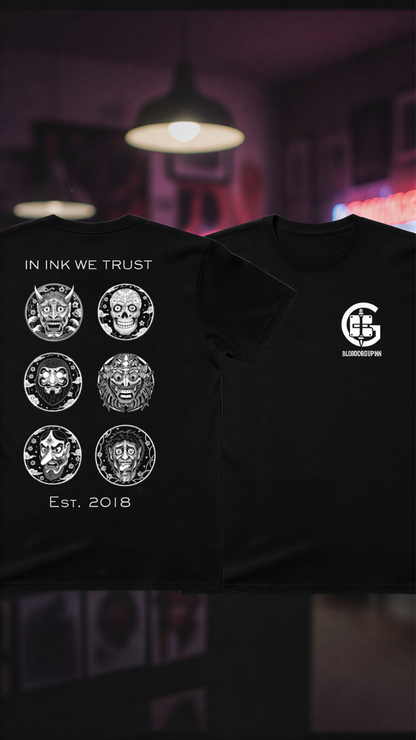 BLOODGROUPINK - Mask Edition T-shirt (PRE ORDER)